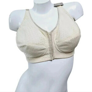 Amoena Greta Mastectomy cotton pocket bra 40C NWT